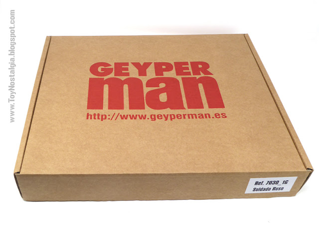 GEYPER MAN Caja de protección embalaje ( GEYPERMAN reedición - Hobbycrash)