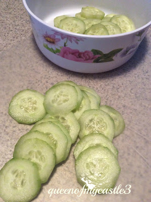 Cucumber and Onion salad
