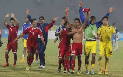 Nepal becomes south Asian football champion beating India 2-1