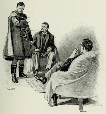 a scandal in bohemia by arthur conan doyle illustration