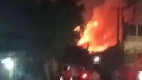 Gudmurah Kodam Jaya TNI AD di Ciangsana, Kabupaten Bogor meledak