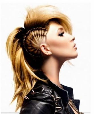 Beauty Punk Wavy Long Cuts Hairstyles Girls