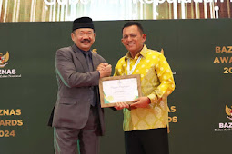 BAZNAS Kepri Borong Tiga Penghargaan Penting di Baznas Awards 2024