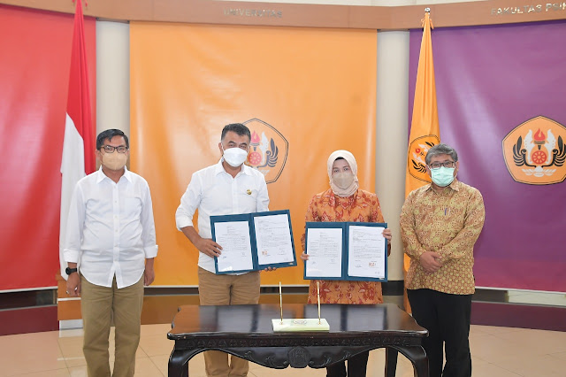 Bupati Natuna  Teken MoU dengan Pusat Riset Inovasi Sumberdaya Universitas Padjadjaran