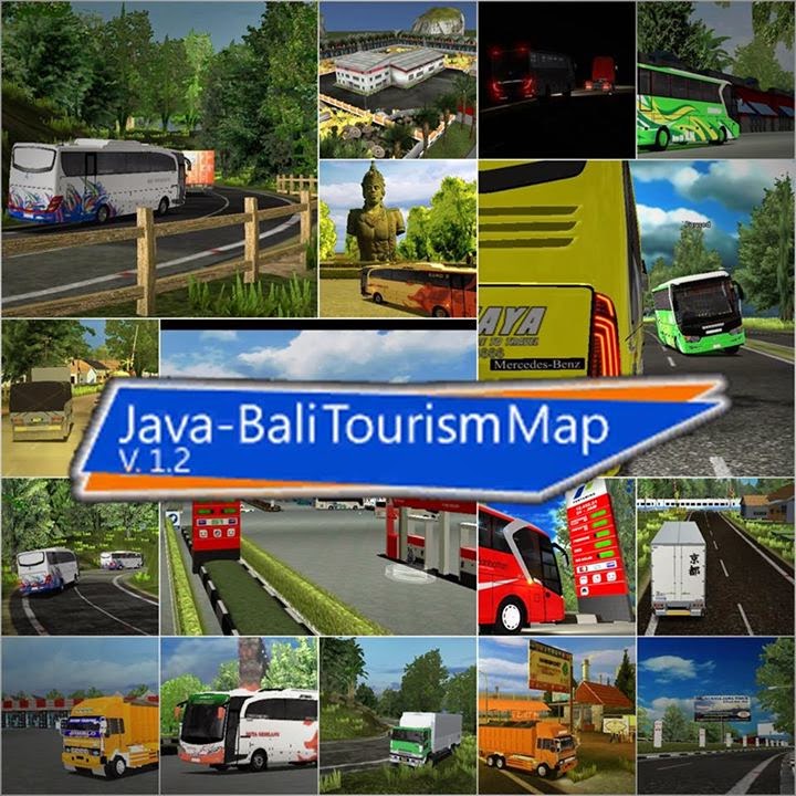  Java Bali Tourism Map v.1.2