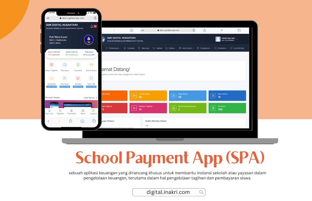 School Payment App (SPA) - Aplikasi Pembayaran Otomatis