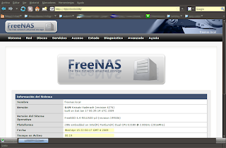 Freenas español