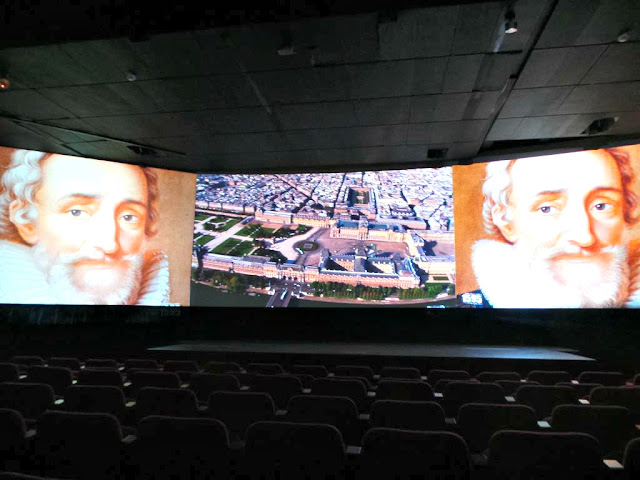 Paris Story film histoire de Paris écran panoramique Yann Arthus Bertrand