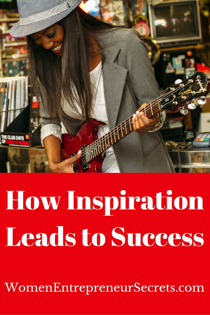 how inspiration leads to success