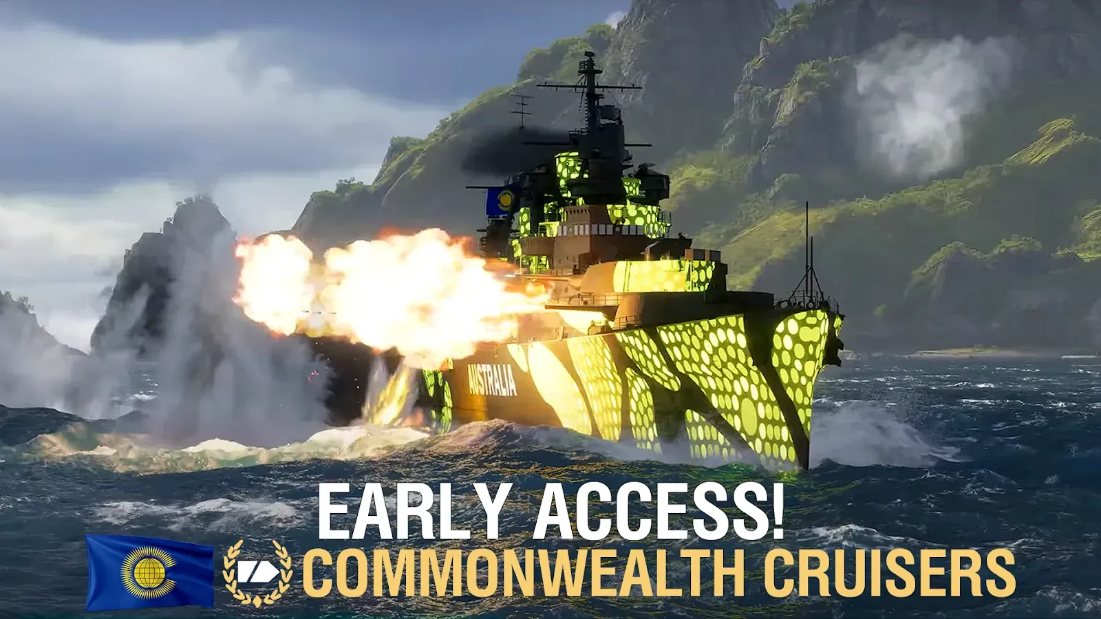 Imagen del acceso anticipado a los cruceros de la Commonwealth