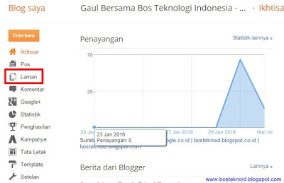 Cara Membuat Halaman Arsip Blog Berdasarkan Tanggal di Blogspot