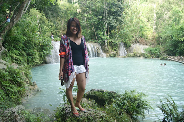 Cambugahay Falls in Lazi Siquijor