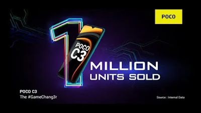 Di Luncurkan Pada Awal Oktober, Kini POCO C3 terjual lebih dari satu juta unit di India