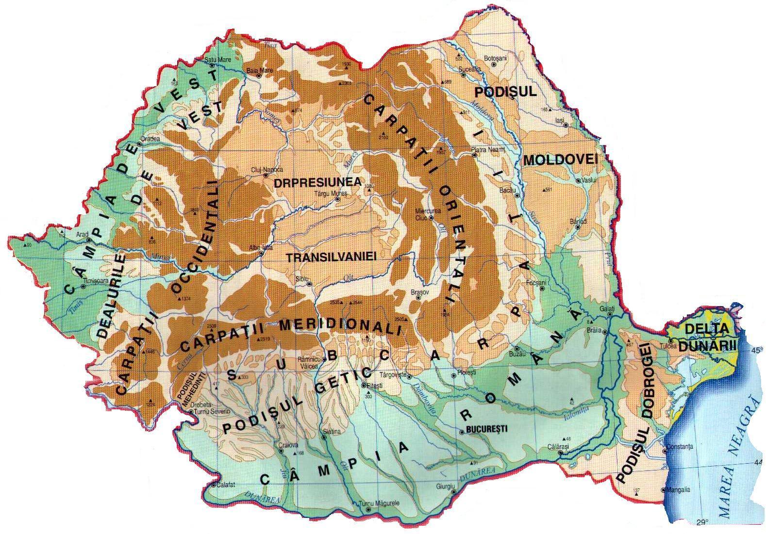 Geografia Romaniei