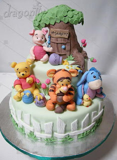 Winnie The Pooh Cakes