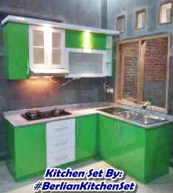 Kitchen Set Dapur Warna Hijau