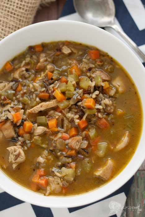 Turkey and Wild Rice Soup