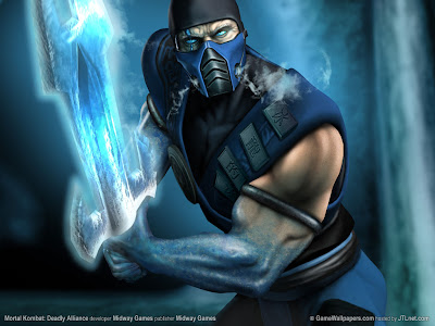 mortal kombat wallpaper sub zero. sempre escolho o Sub Zero!