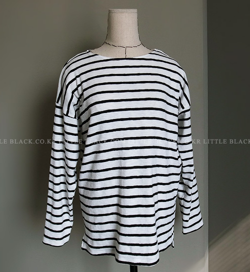  Striped Long Sleeve Top