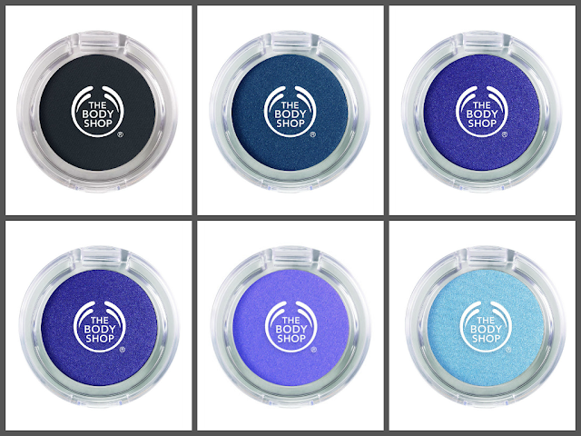 Color Crush eye shadows by The Body shop