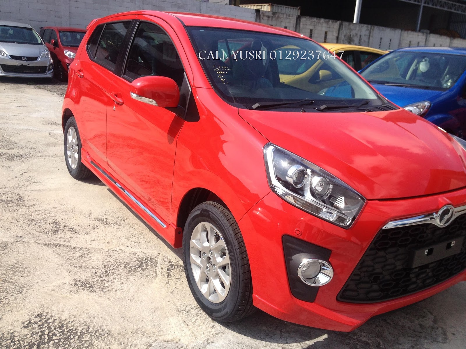 Perodua Axia,Warna pilihan,Varian dan Harga terkini 