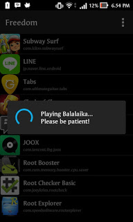 cara menggunakan freedom apk terbaru
