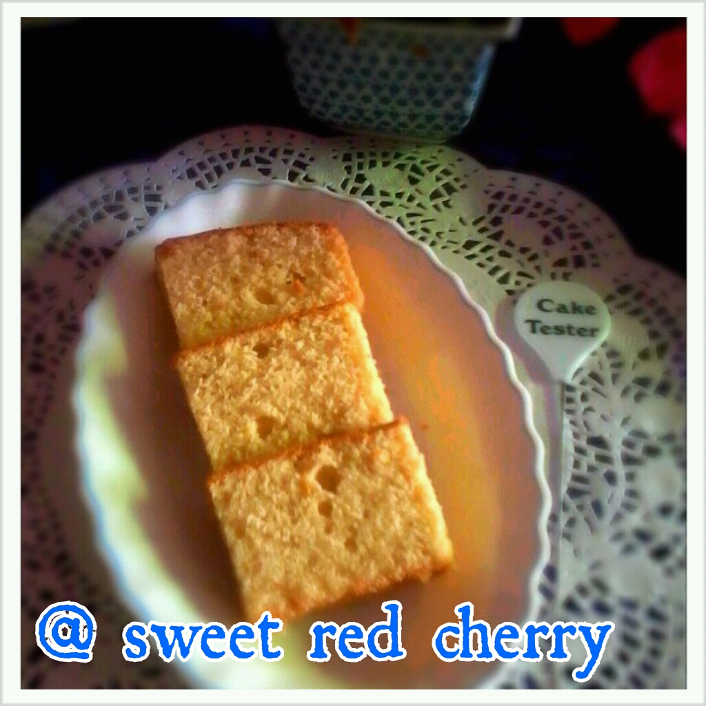 Sweet red cherry: RESEPI KEK MARJERIN