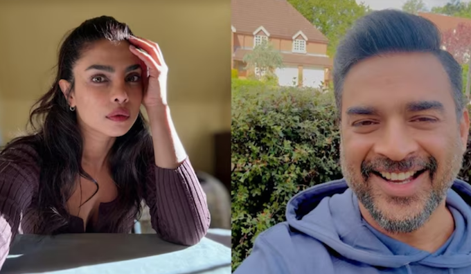 The actor responds when Madhavan acknowledges Priyanka's performance in Heads of State