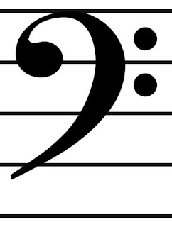 the bass clef