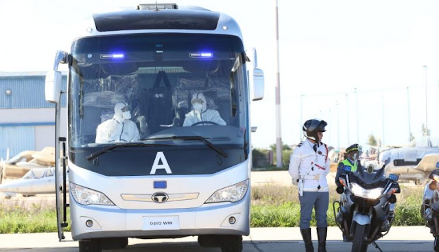 عاجل...الطلبة المغاربة  المُرحٓلِين من الصين لم يسجلوا أية أعراض لفيروس "كورونا"وسيتم رفع الحجر الصحي عنهم ومغادرة المستشفى غدا السبت..قراو التفاصيل⇓⇓⇓