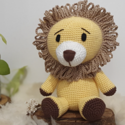 LEÓN AMIGURUMI PATRÓN GRATIS