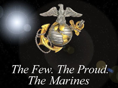 the few the proud the marines bearing