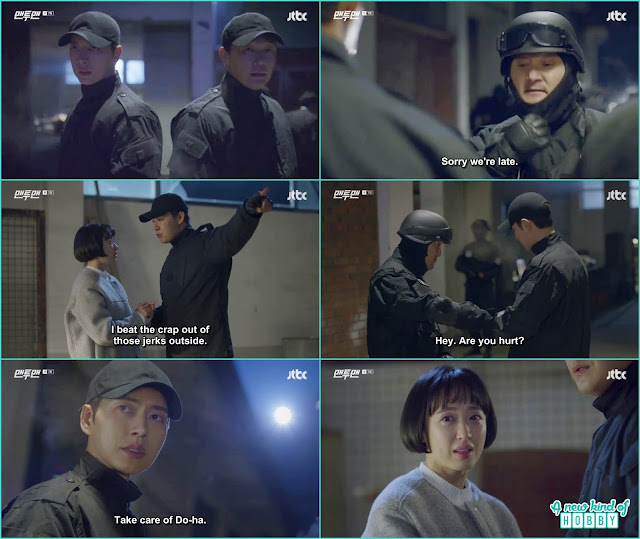 seol woo leave from the scene with out saying anything to do ha - Man To Man: Episode 7