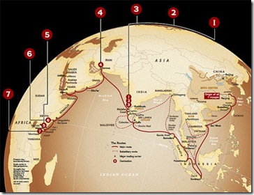 Zheng He map