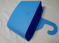 hanging plastic storage bin