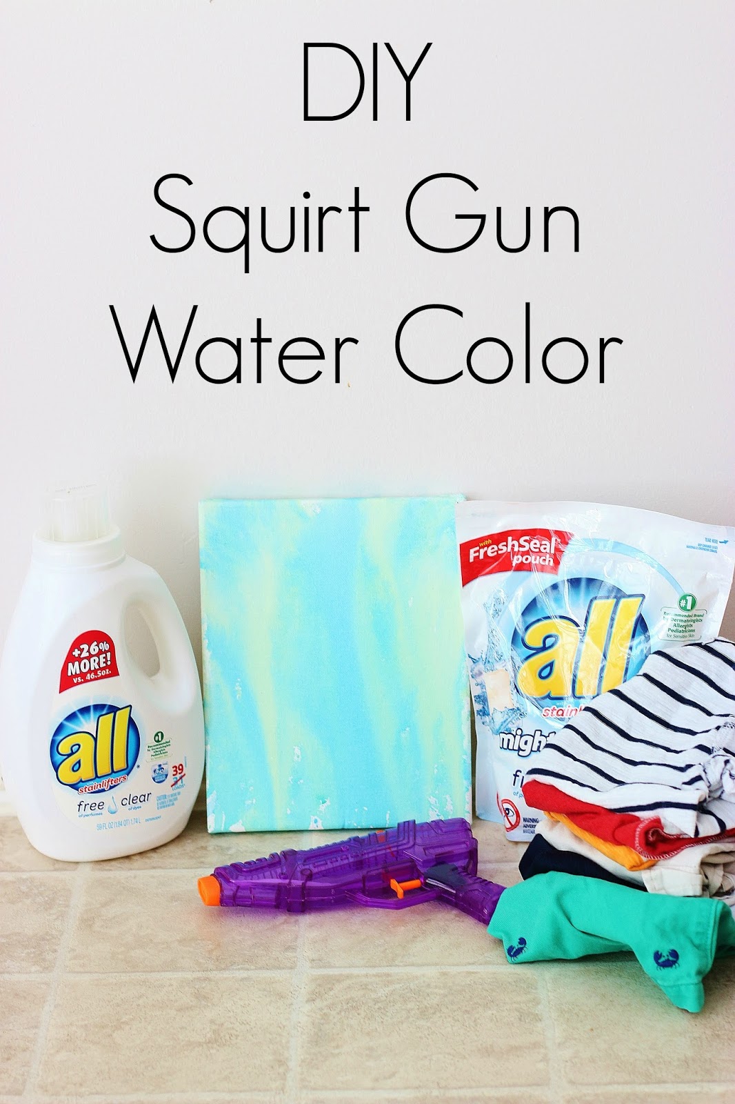 Squirt Gun Water Color