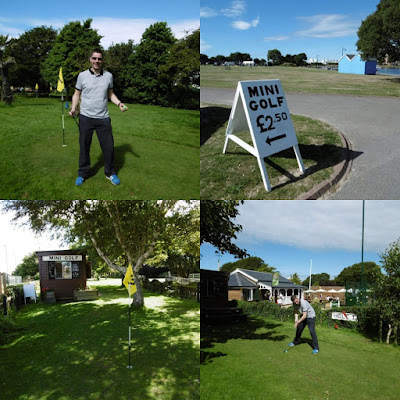 Mini Golf at Canoe Lake in Southsea