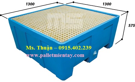 Pallet chống tràn hóa chất MS Malaysia