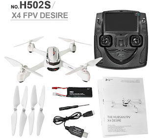 Spesifikasi Drone Hubsan H502S - OmahDrones