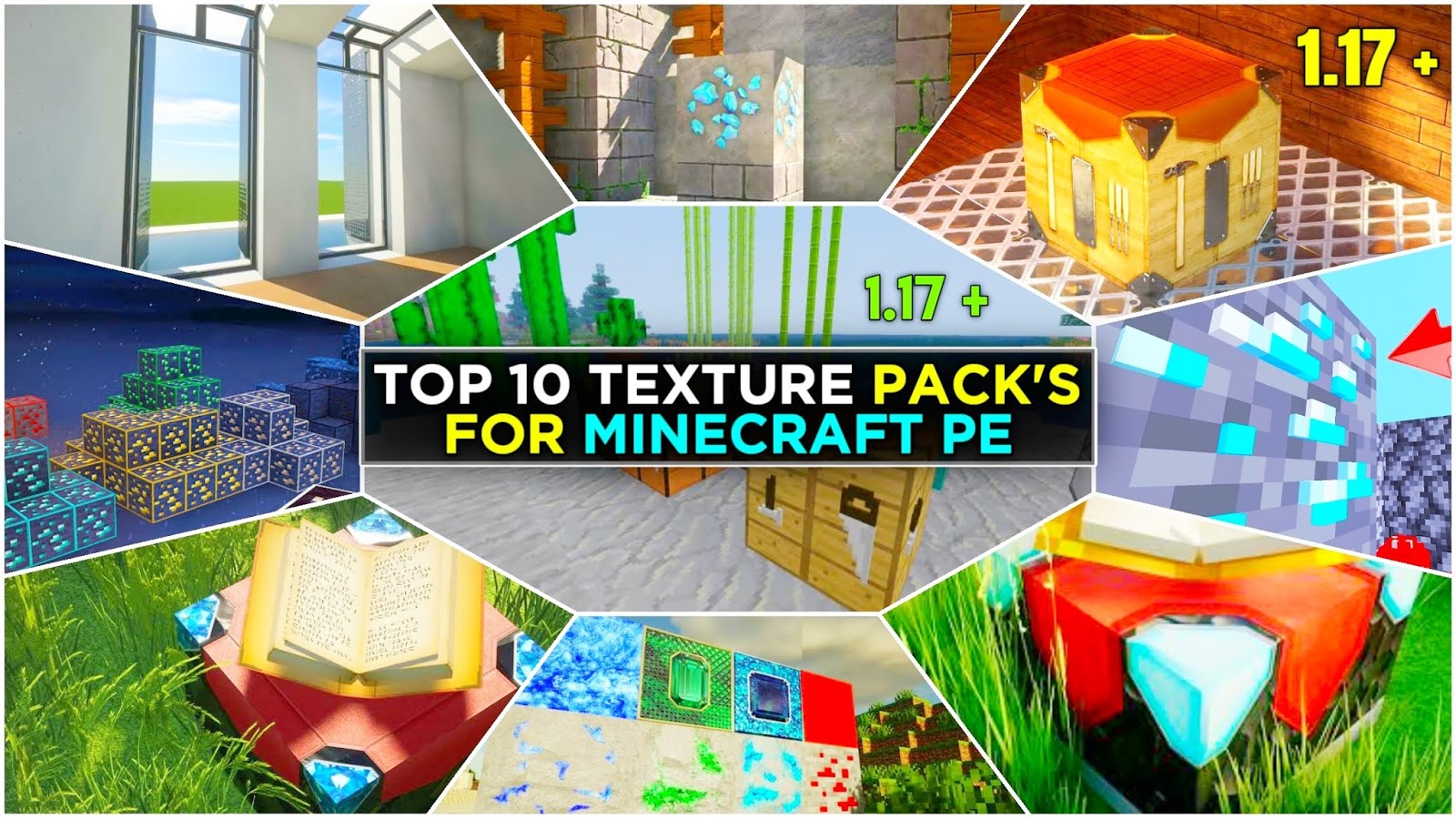 Top 10 Texture Pack S For Minecraft Pe 1 17