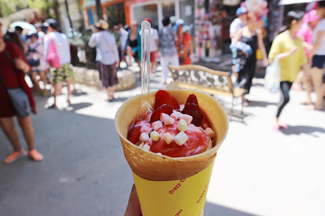 Crazy Crepe, Dmall, Boracay