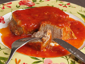 Atún con tomate a lo fácil -  Tuna with tomato sauce