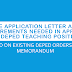 [View 29+] Sample Application Letter For Teacher 2 Position