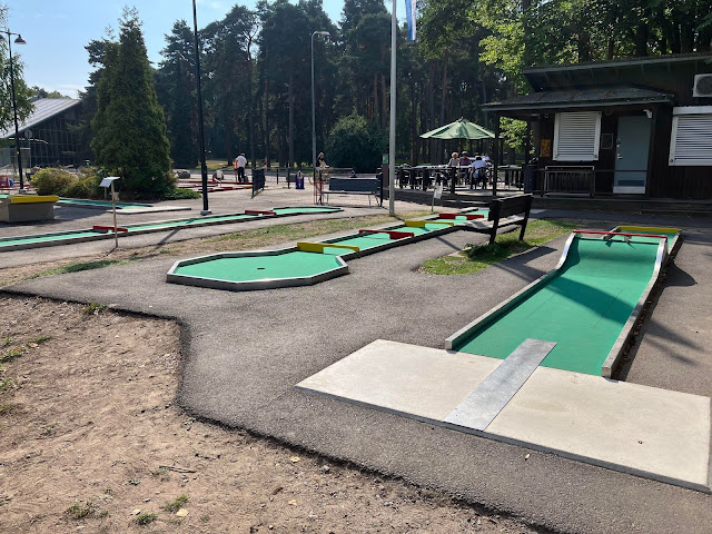 Minigolf Taivallahti in Helsinki, Finland. Photo by Kevin Moseley, August 2022