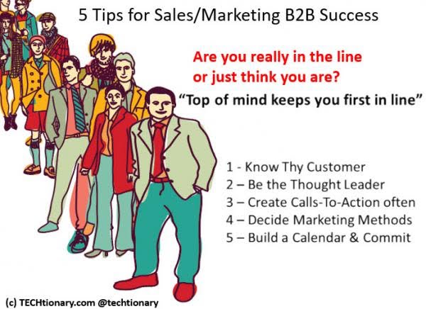 5 tips untuk sales / marketing di B2B