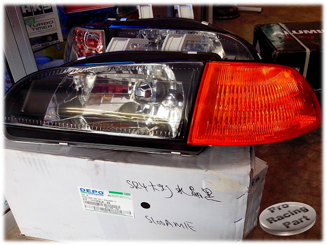 Pro Racing Part: ★ Eg9 / SR4 Crystal Head Lamp DEPO