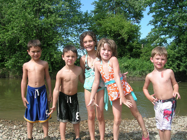 Kids at the Wildcat Creek