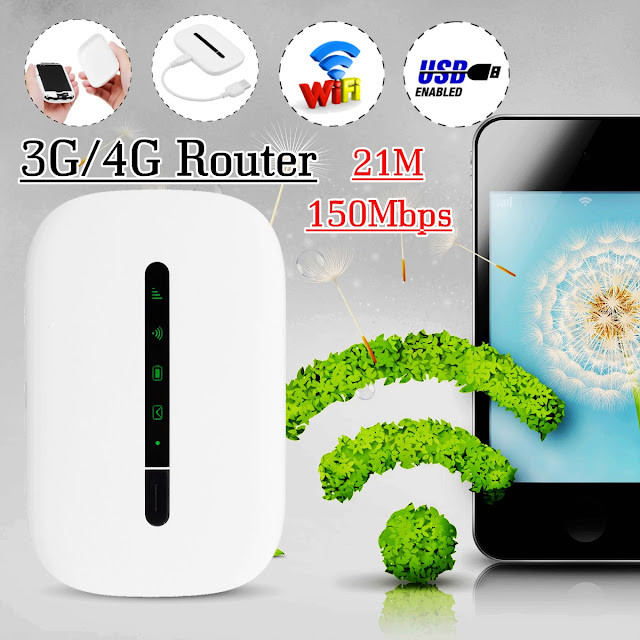 Portable Wifi 3G/4G Router LTE Wireless Mobile Wifi LTE/HSPA+/3G/EDGE/GPRS Networks 