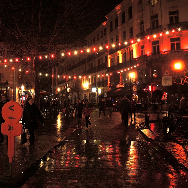 Brussels by night