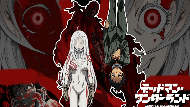 Tapeta z Deadman Wonderland od studia anime Manglobe